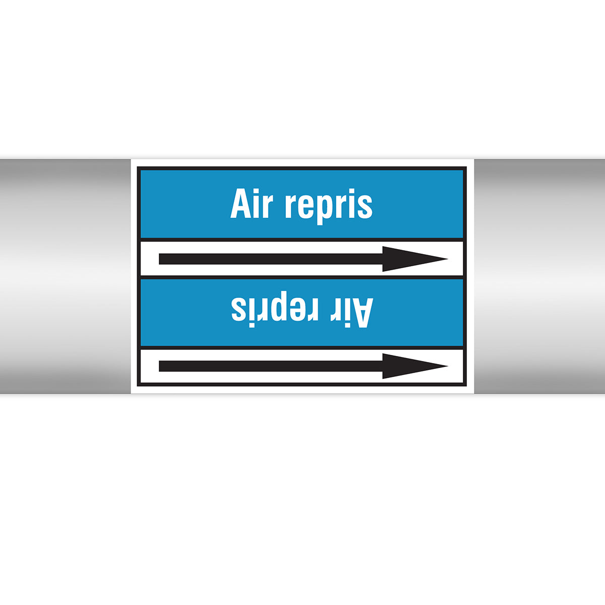 Marqueurs en rouleau continu, sans pictogramme - Air repris (produit francophone)