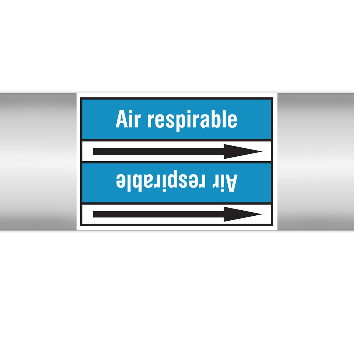 Marqueurs en rouleau continu, sans pictogramme - Air respirable (produit francophone)