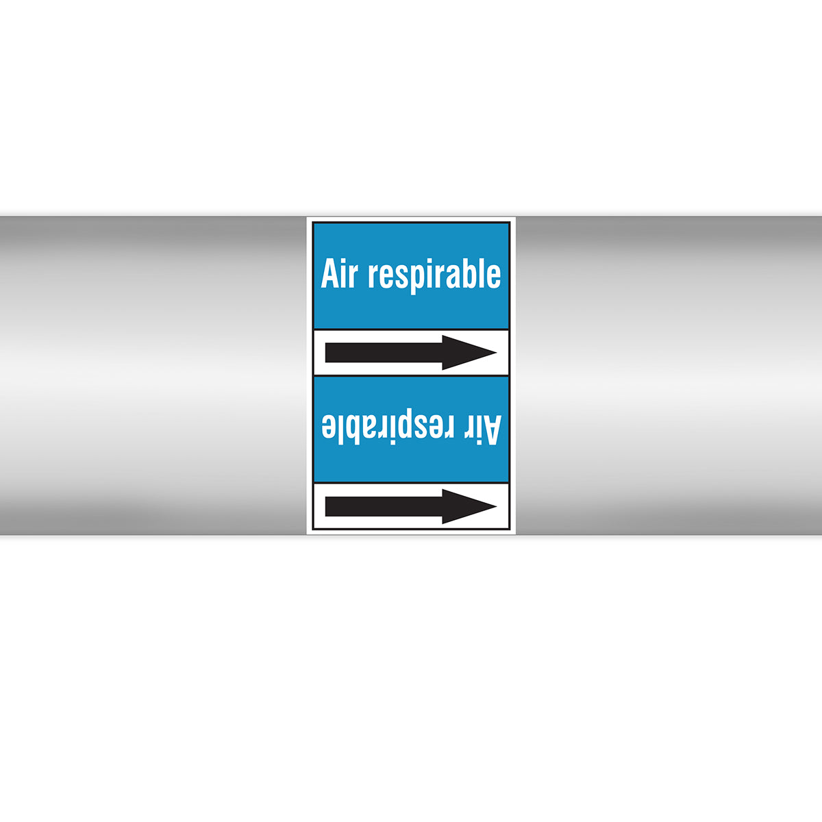 Marqueurs en rouleau continu, sans pictogramme - Air respirable (produit francophone)