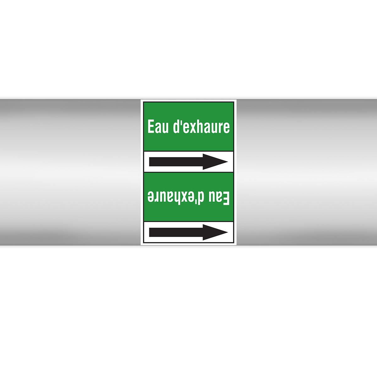 Marqueurs en rouleau continu, sans pictogramme - Eau d'exhaure (produit francophone)
