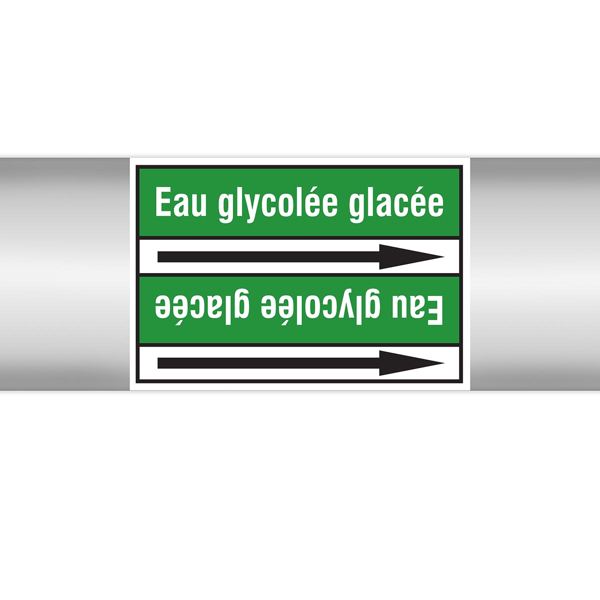Marqueurs en rouleau continu, sans pictogramme - Eau glycolée glacée (produit francophone)