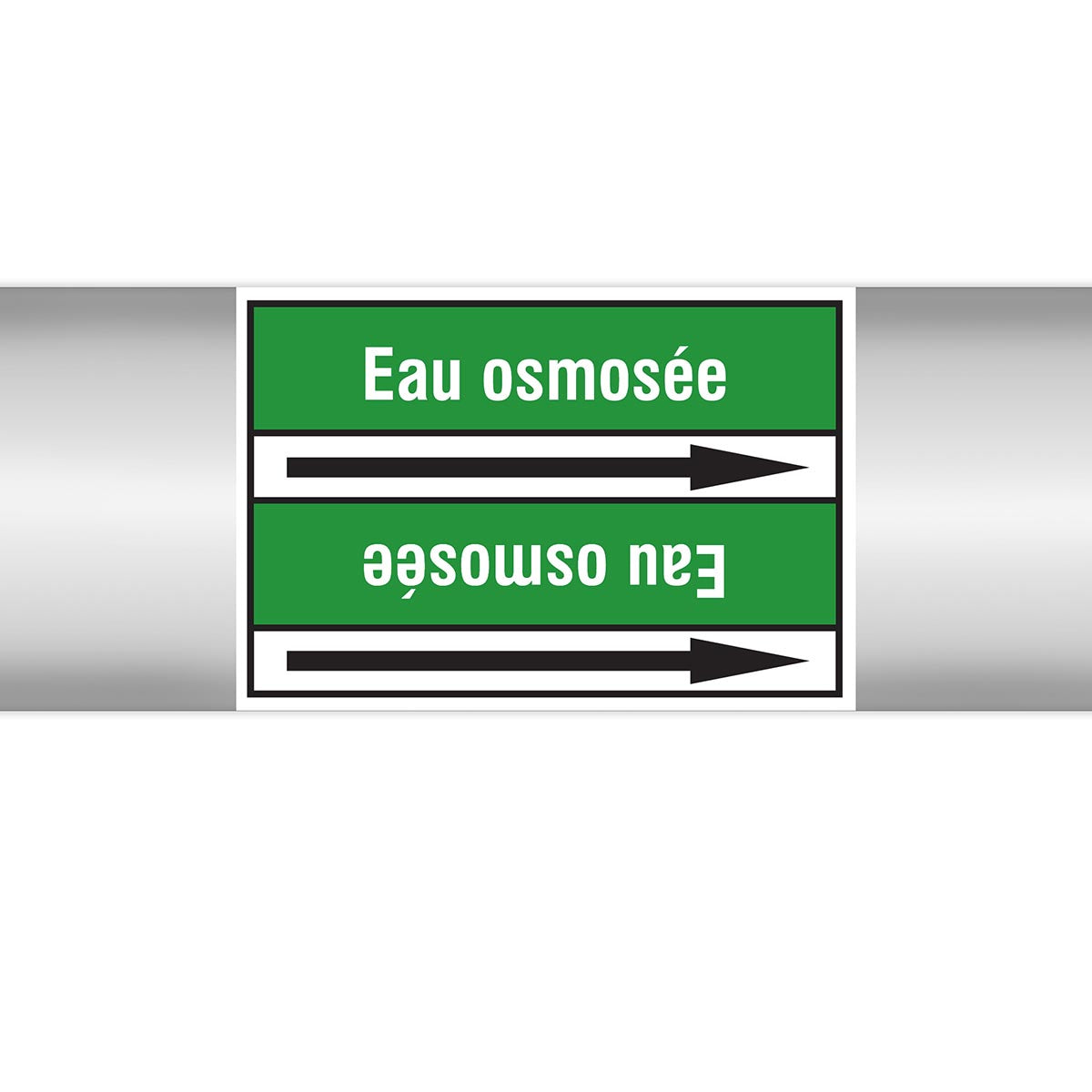 Marqueurs en rouleau continu, sans pictogramme - Eau osmosée (produit francophone)