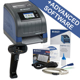 i3300 Etikettendrucker für die Industrie EU mit WLAN, Barcode-Lesegerät und Brady Workstation-Suite Scannen und Drucken
