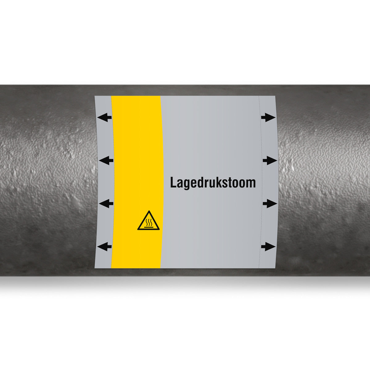 Marqueurs de tuyaux ISO 20560 - Gaz