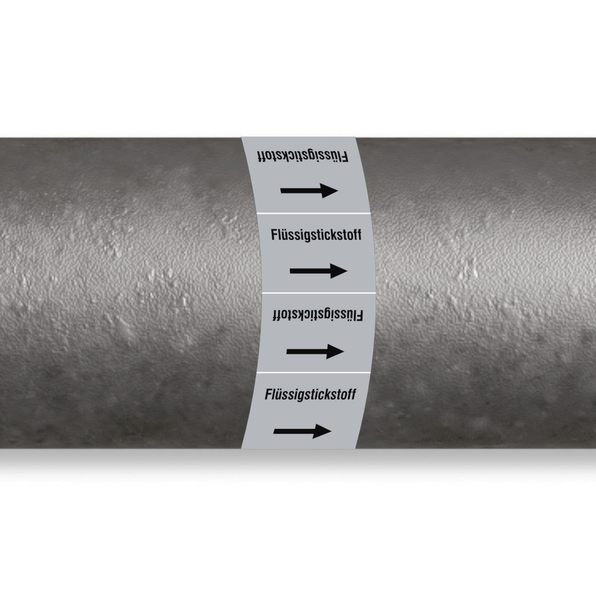 ISO 20560 Rohrmarkierer - Gas