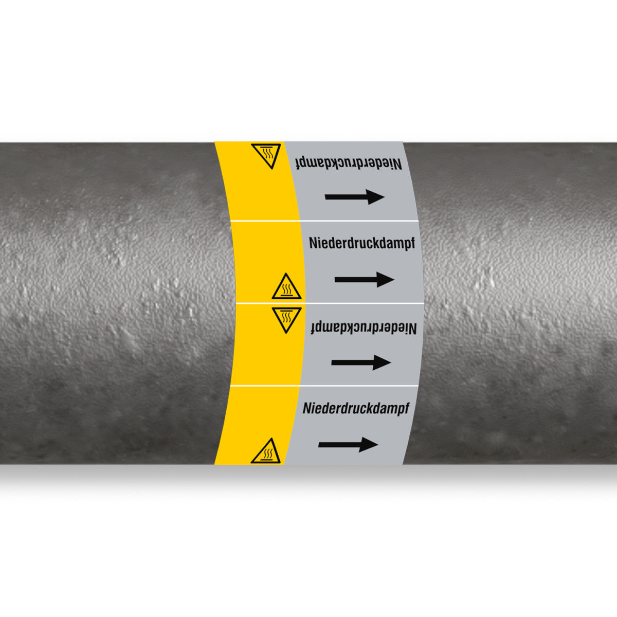 Marqueurs de tuyaux ISO 20560 - Gaz