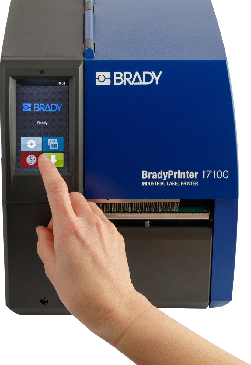 Imprimante Brady i7100 600 dpi - UE avec fonction de décollage et suite Brady Workstation