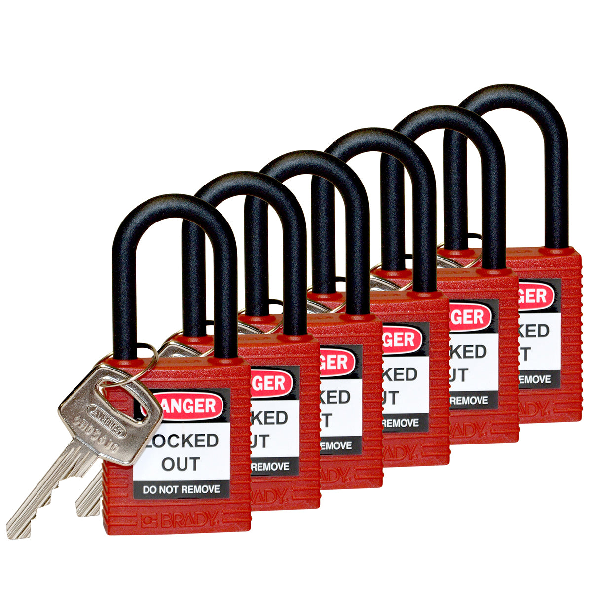 Safety locks - nylon shackle