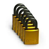 Schlösser aus Aluminium mit einem Bügel von 25 mm - Keyed Different