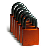Aluminum locks with a 25 mm shackle - Keyed Different
