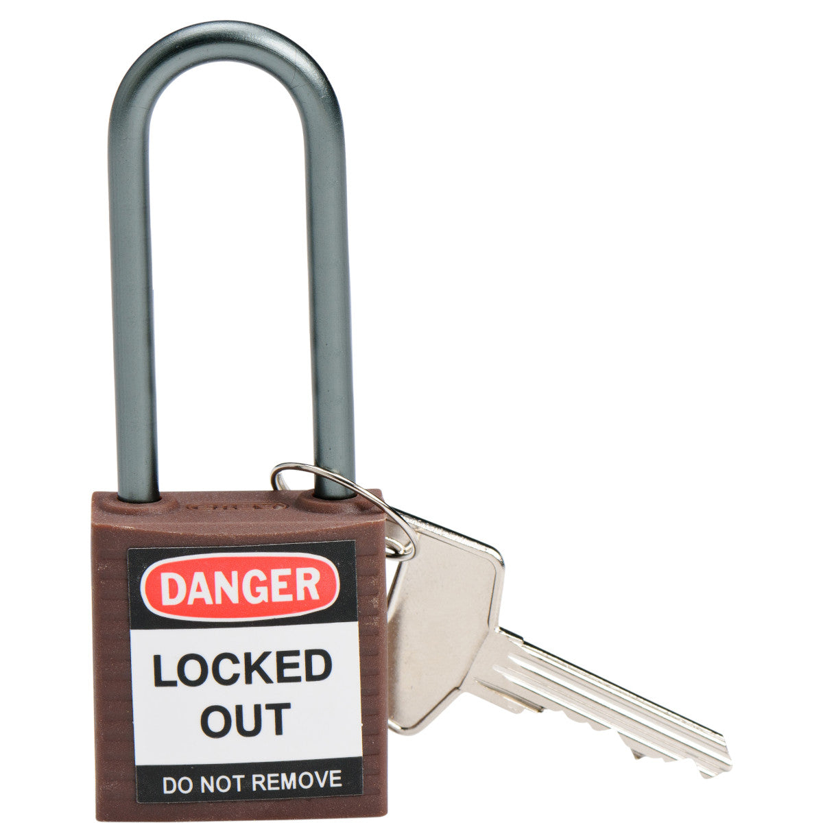 Cadenas de sécurité compacts Brady avec anse de 50 mm - Clés différentes