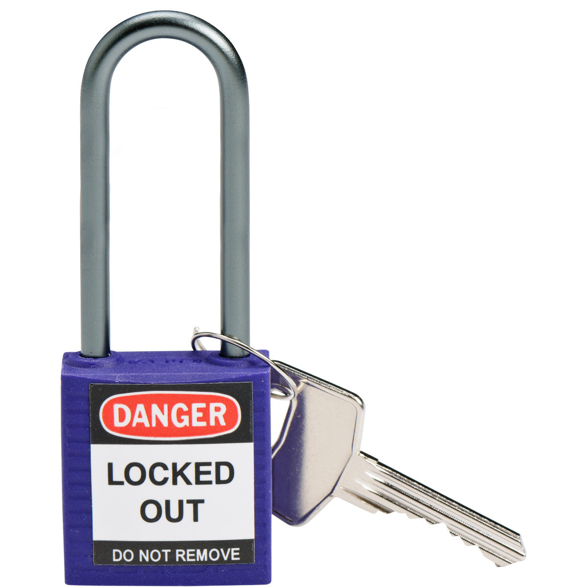 Compact Brady security locks with a 50 mm shackle - Keyed Different