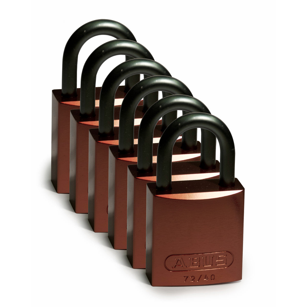 Locks and shackle made of aluminum