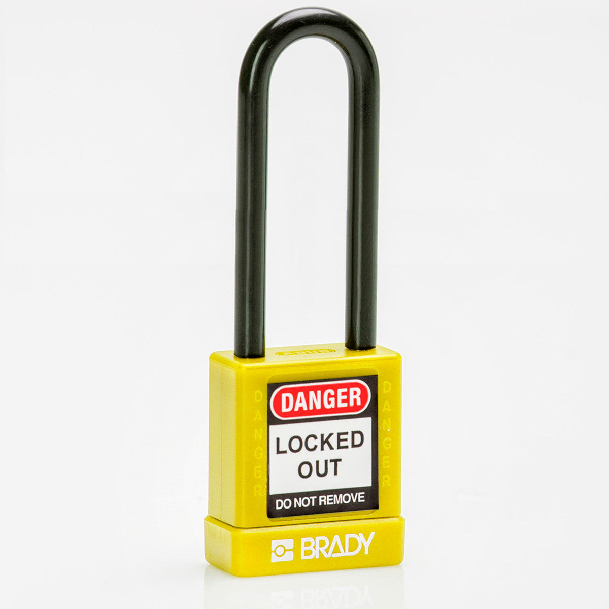 Padlocks with nylon protection