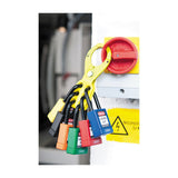 Padlocks with nylon protection