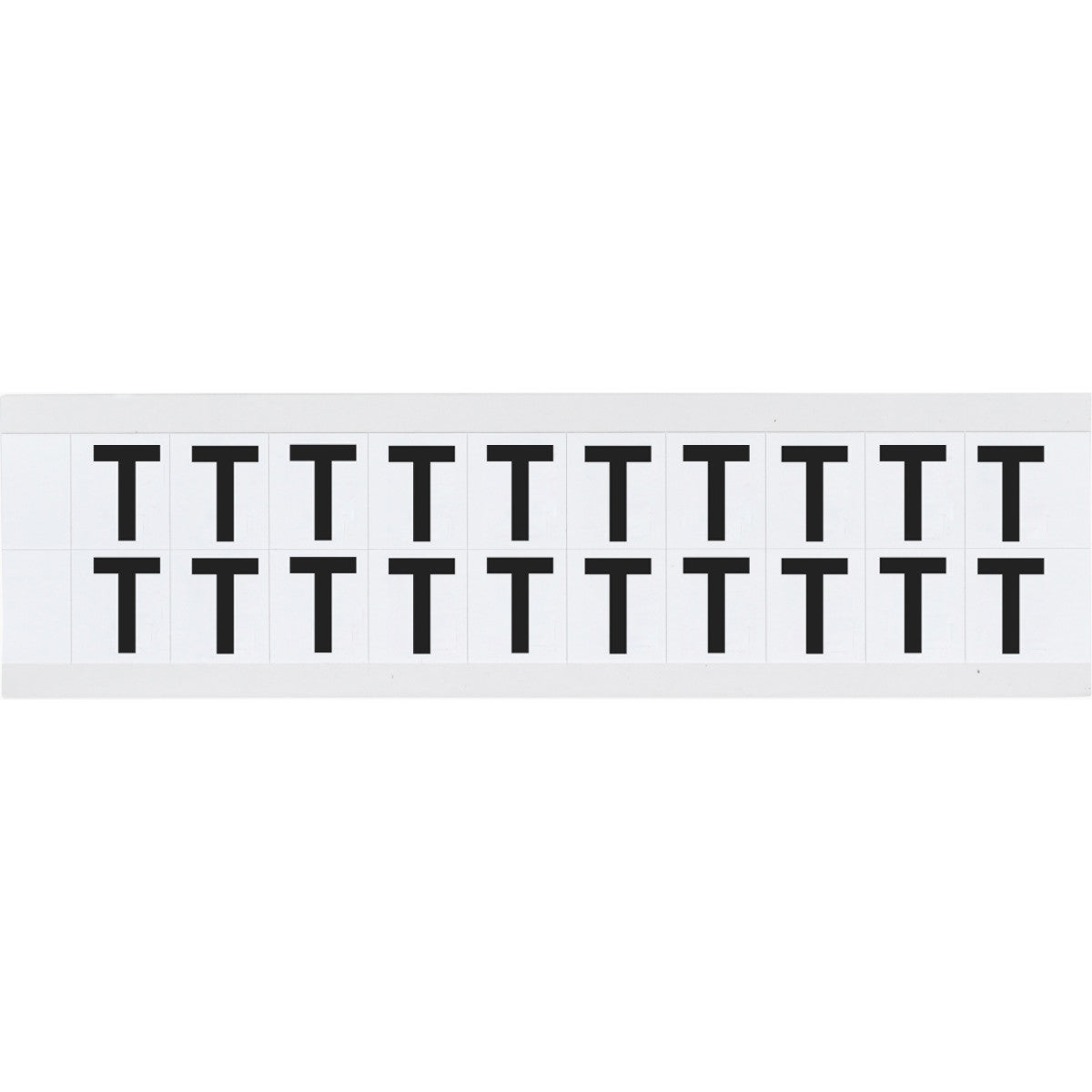 B-946 (Vinyl) for indoor and outdoor use - Letters on card - T