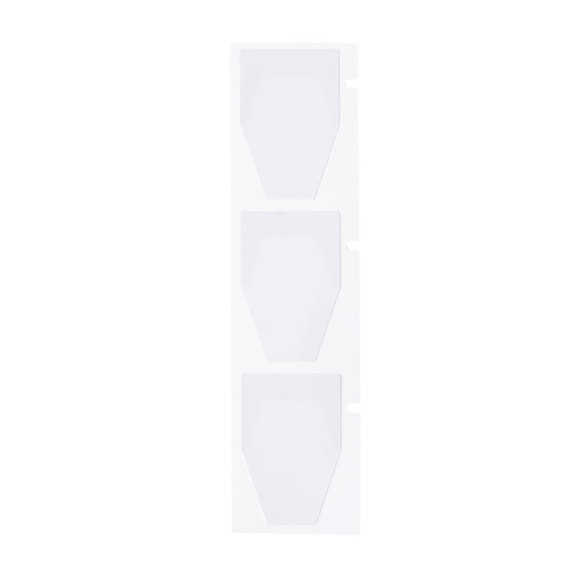 QuickFlag™ Fahnenetiketten mit abgeschrägten Seiten für die Leitungs- und Kabelkennzeichnung für A5500-Drucker - 44,45 x 25,40 mm