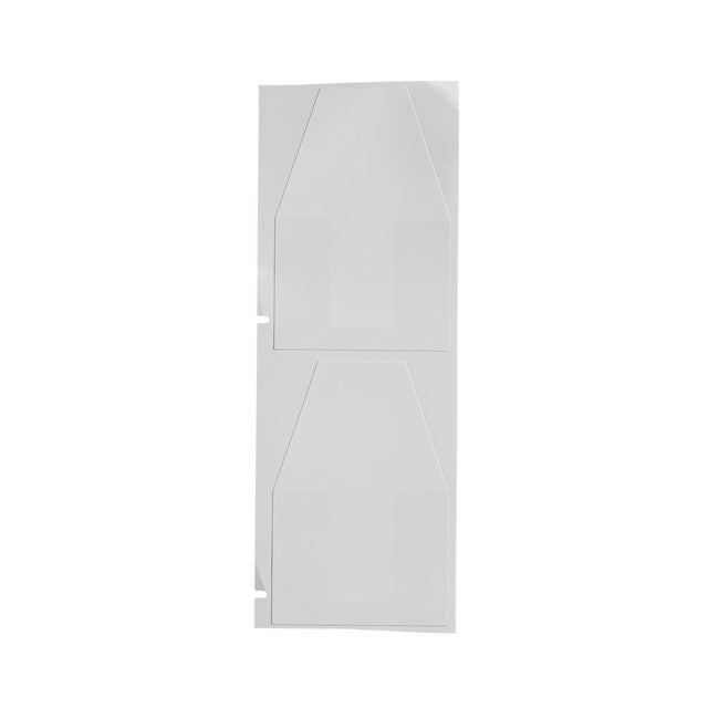 QuickFlag™ Fahnenetiketten mit abgeschrägten Seiten für die Leitungs- und Kabelkennzeichnung für A5500-Drucker - 76,20 x 50,80 mm