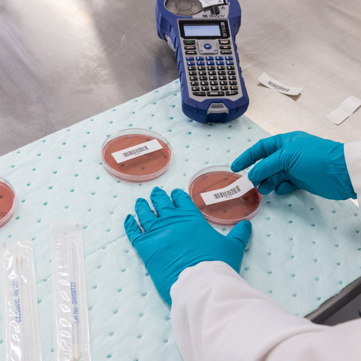 Polypropylen-Etiketten für die Drucker BBP33/i3300