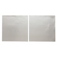 B33 Series glänzende Etiketten aus metallisiertem Polyester mit 0,7 mil Klebstoff