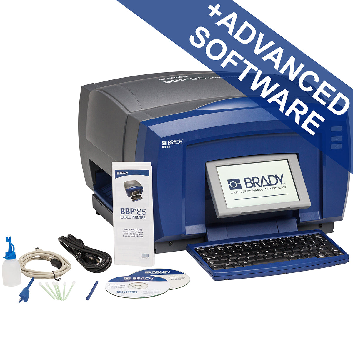 BBP85 Schilder- und Etikettendrucker - QWERTZ + BWS-Suite