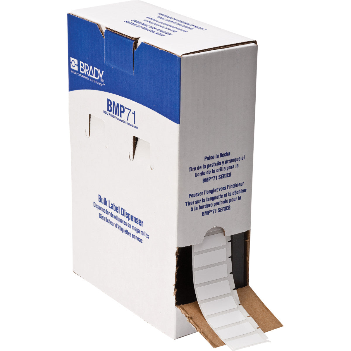 Repositionierbare Mehrzweck-Etiketten aus Vinylgewebe für M610, M611, BMP61, M710 und BMP71
