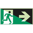 Notausgang (rechts) – ISO 7010