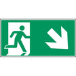 Notausgang (rechts) – ISO 7010