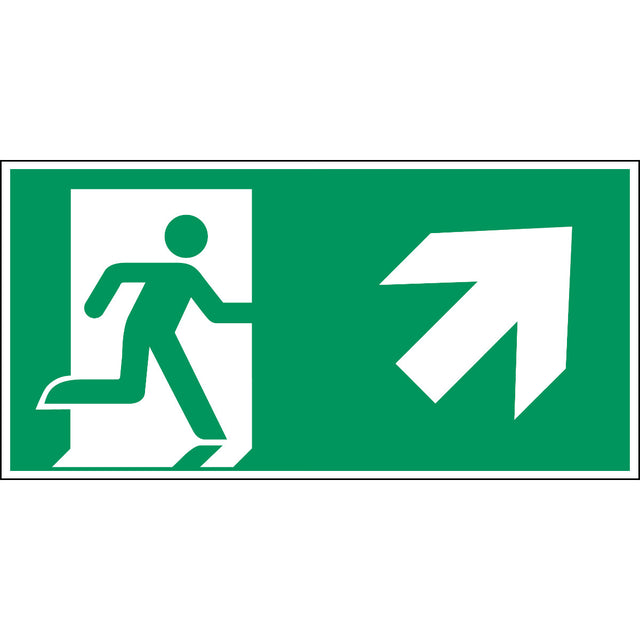 Notausgang (rechts) – ISO 7010