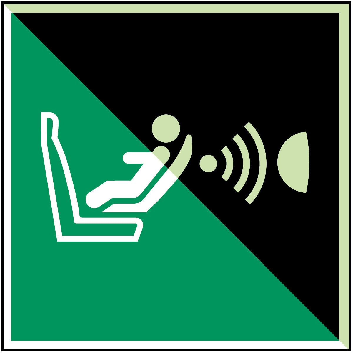 Panneaux de sécurité photoluminescents