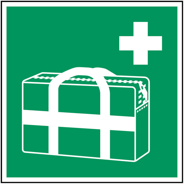 Medizinischer Notfallkoffer – ISO 7010