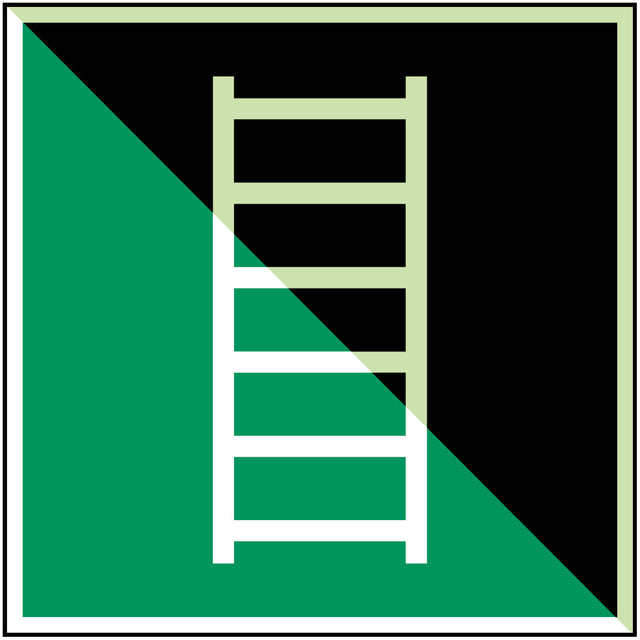 Fluchtleiter – ISO 7010