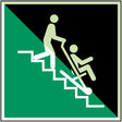 Evakuierungsstuhl – ISO 7010