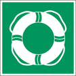 ISO-Sicherheitsschild – Wasserrettungsgeräte