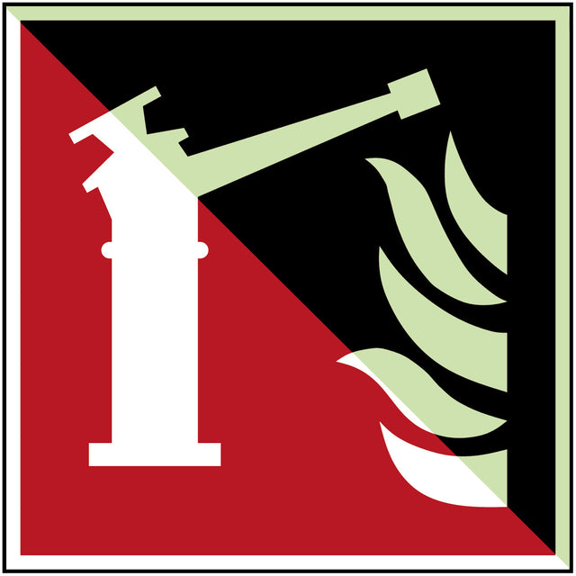 Feuerlöschmonitor – ISO 7010