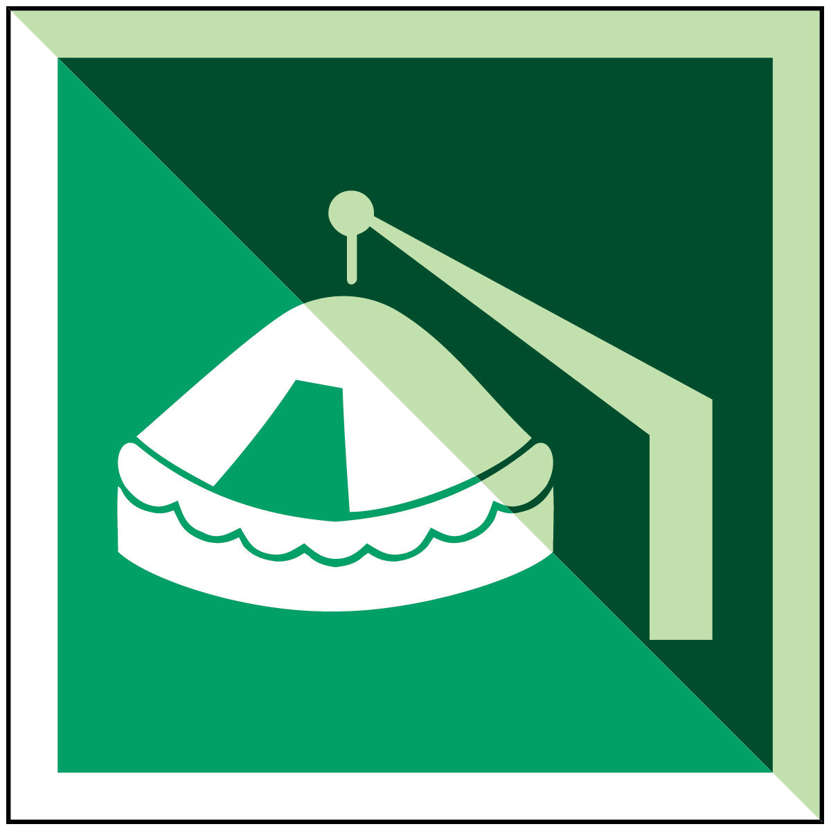 Rettungsfloß für Davitkran – IMO