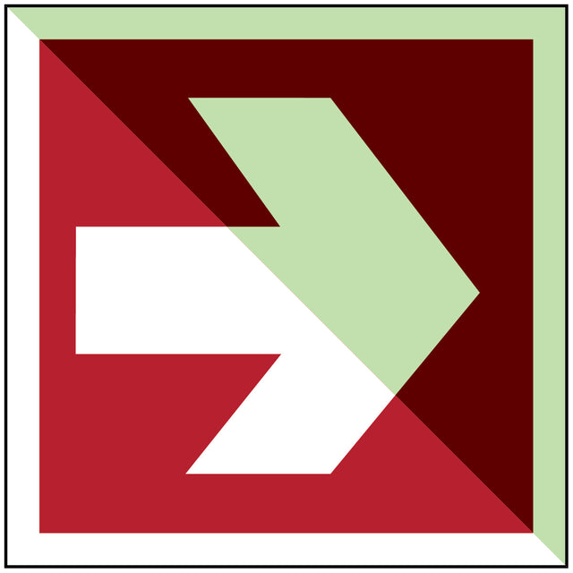 Richtungspfeil 90° – IMO