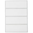 Nachhaltige Polyesteretiketten matt weiß für J4000 Drucker - 50,80 x 101,60 mm
