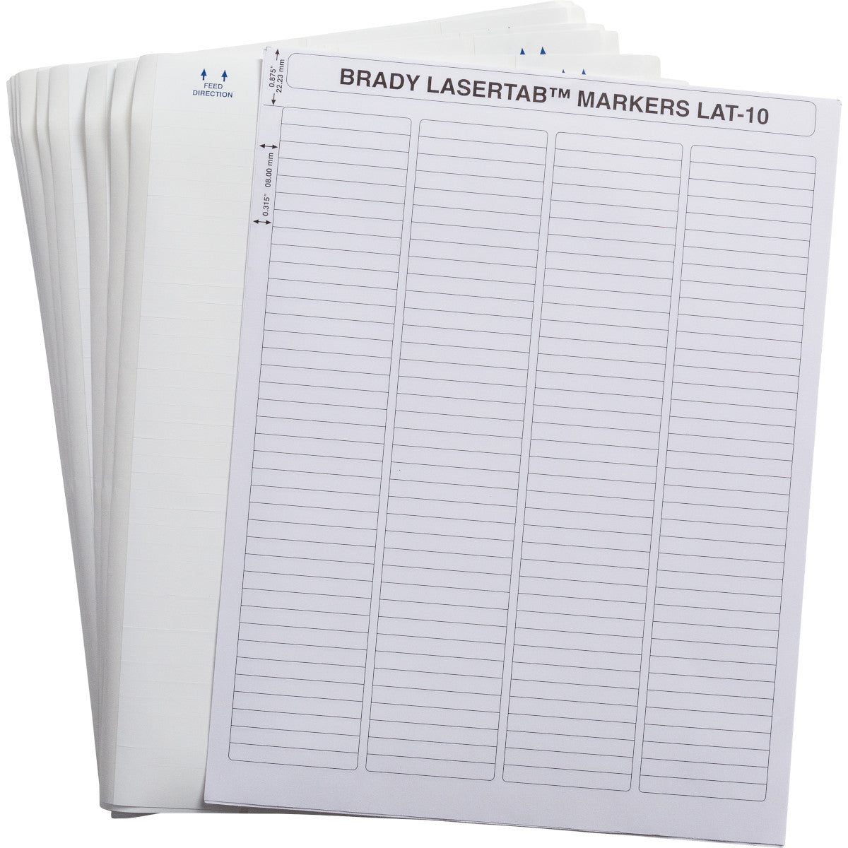 LaserTab Etiketten für Laserdrucker