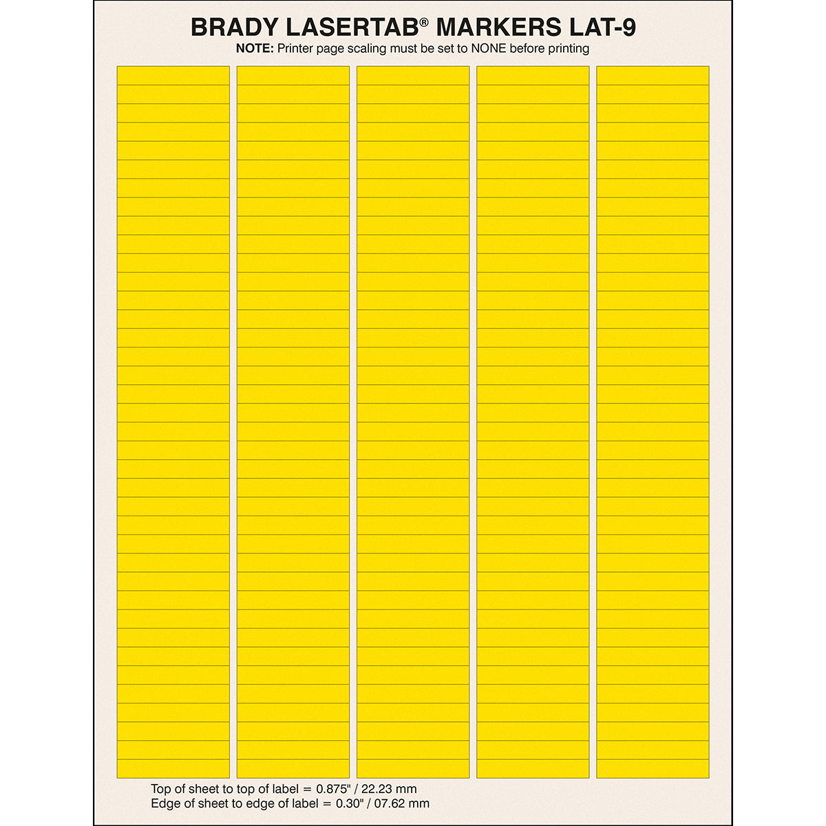 LaserTab Etiketten für Laserdrucker