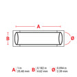 PermaSleeve® Schrumpfschläuche für M610, M611, BMP61, M710 (mit Medienadapter) und BMP71 (mit Medienadapter)