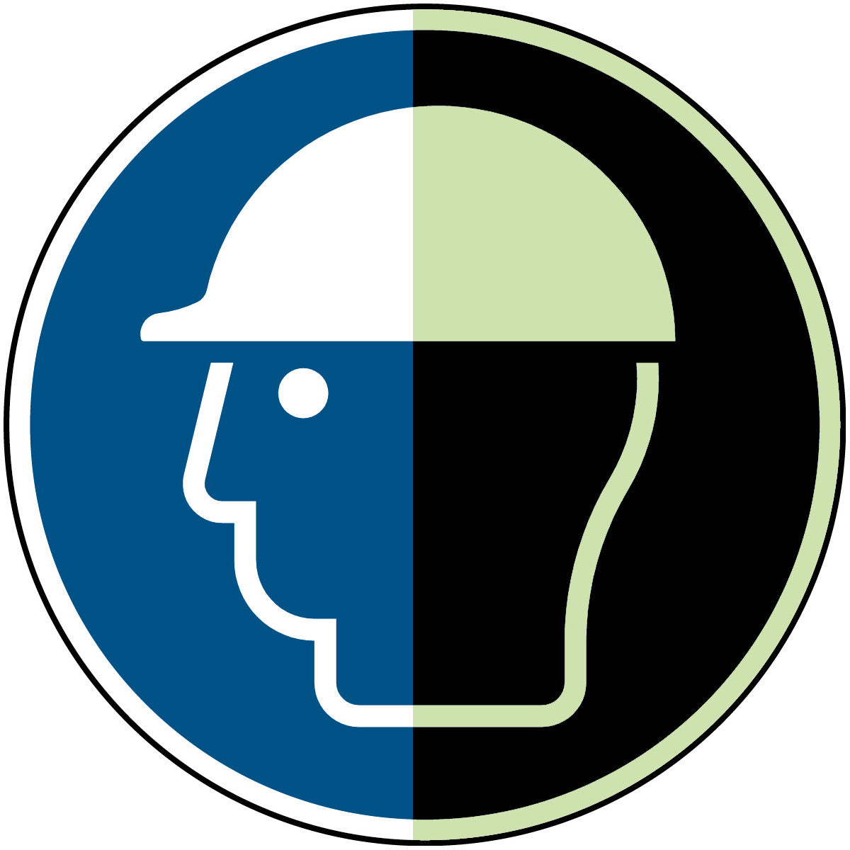 Photoluminescent safety signs