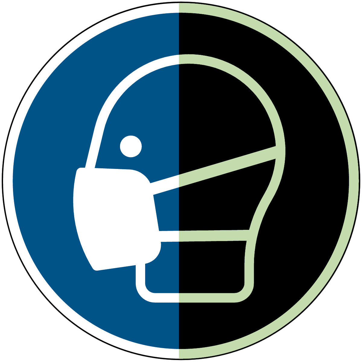 Photoluminescent safety signs
