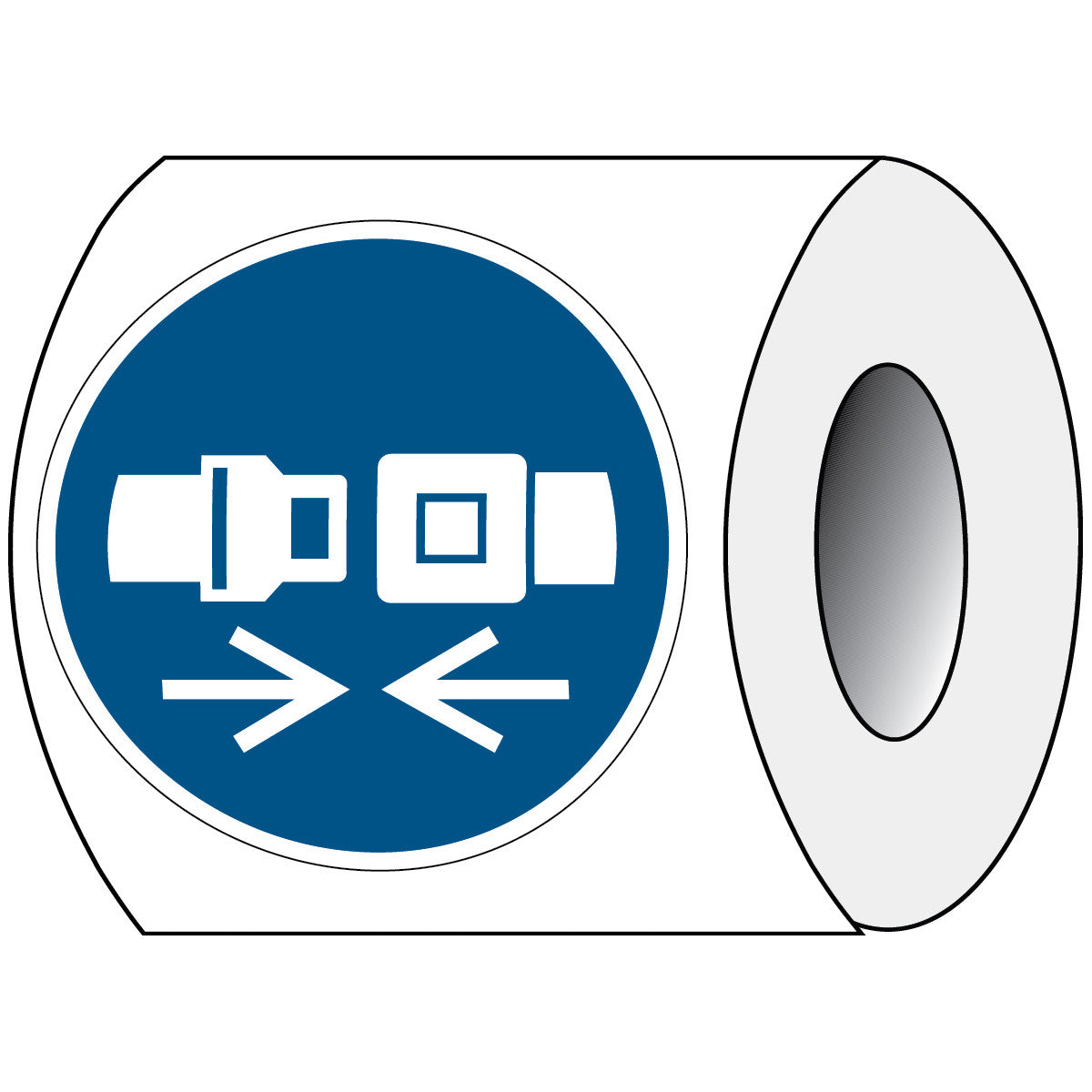 Panneau de sécurité ISO - Utiliser la ceinture de sécurité