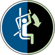 Sicherheitsbügel des Sessellifts schließen – ISO 7010