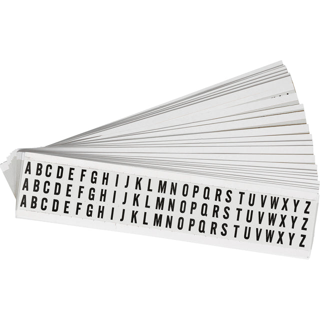 Zahlen & Buchstaben, B-499 (Nylongewebe), Weiß - LC