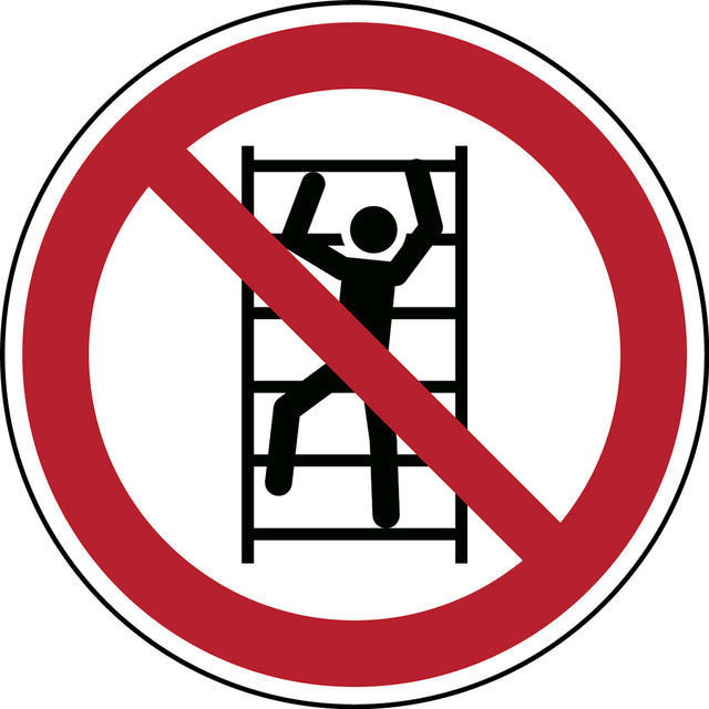 Klettern verboten – ISO 7010