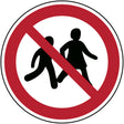 ISO Sicherheitskennzeichnung - Kinder verboten