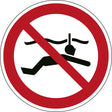 ISO Sicherheitskennzeichnung - Schnorcheln verboten