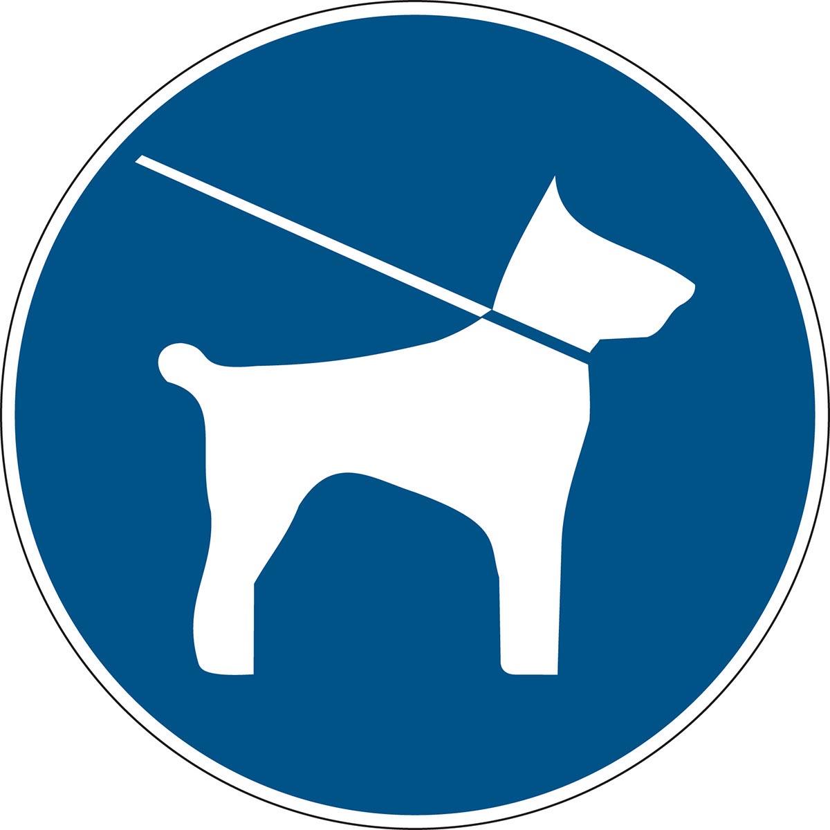 Gebotsschilder - Leinenzwang